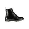 Gas Black Polyester Ankle In Black