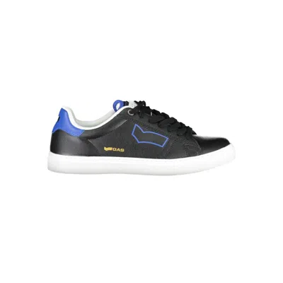 Gas Polyester Men's Sneaker In Black
