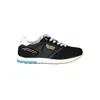 Gas Black Polyester Men's Sneaker In Black