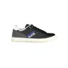 Gas Black Polyester Men's Sneaker In Black