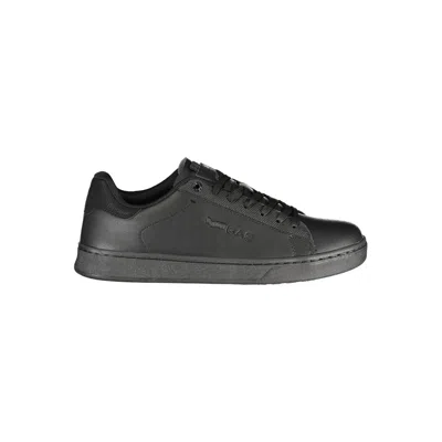 GAS BLACK POLYESTER SNEAKER
