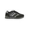 Gas Black Polyester Sneaker In Multi