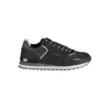 Gas Black Polyurethane Men's Sneaker In Black