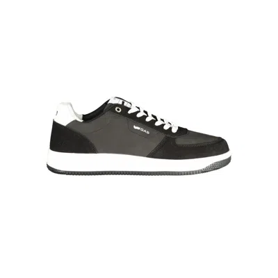 Gas Black Polyurethane Men Sneaker