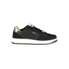 Gas Black Polyurethane Women Sneaker In Black