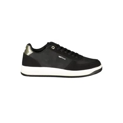 Gas Black Polyurethane Women's Sneakers