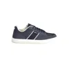 Gas Blue Polyester Men Sneaker