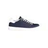 Gas Blue Polyester Men Sneaker