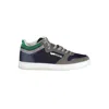 Gas Blue Polyester Men's Sneaker In Blue