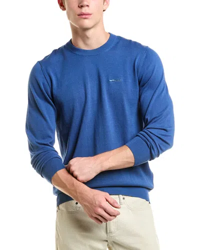 Gas Crewneck Sweater In Blue