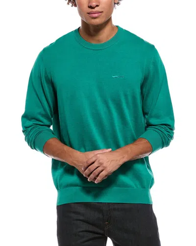 Gas Crewneck Sweater In Animal Print