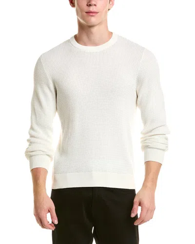 Gas Crewneck Sweater In White