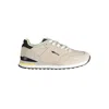 Gas Gray Polyester Men Sneaker