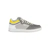 Gas Gray Polyester Men's Sneaker In Gray