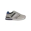 Gas Gray Polyester Sneaker In Gray