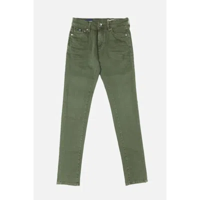 Gas Green Cotton Jeans Denim