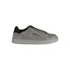 Gas Grigio Polyurethane Men Sneaker In Gray