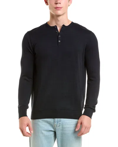 Gas Henley In Black