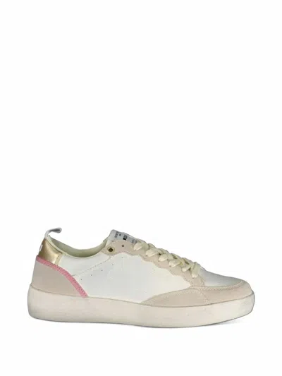 Gas Loki Gs Perforated Panelled Sneakers In Multi