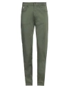 Gas Man Pants Military Green Size 34 Cotton, Elastane