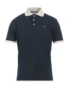 Gas Man Polo Shirt Midnight Blue Size M Cotton, Elastane