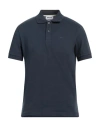 Gas Man Polo Shirt Midnight Blue Size S Cotton, Elastane