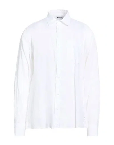 Gas Man Shirt White Size Xxl Linen