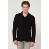 Gas Polyester Men's Blazer In Black