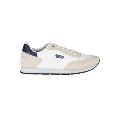 Gas Polyester Men's Sneaker In White