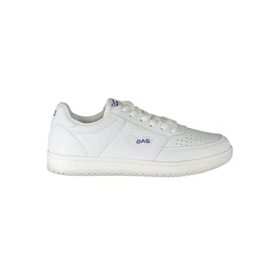 Gas Polyester Men's Sneaker In White