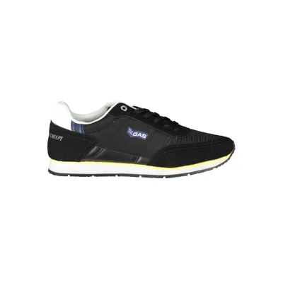 Gas Polyester Men's Sneaker In Black
