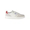 Gas White Polyester Sneaker In White
