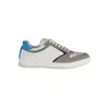 Gas White Polyester Men Sneaker In White