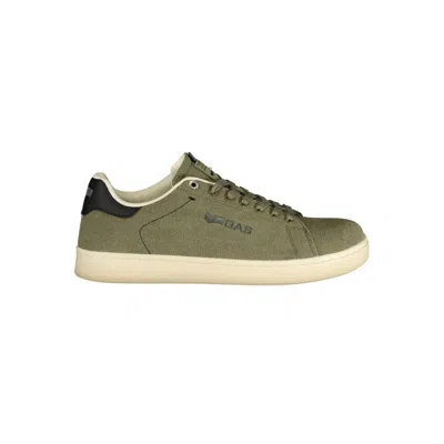 Gas Verde Polyurethane Men Sneaker In Green