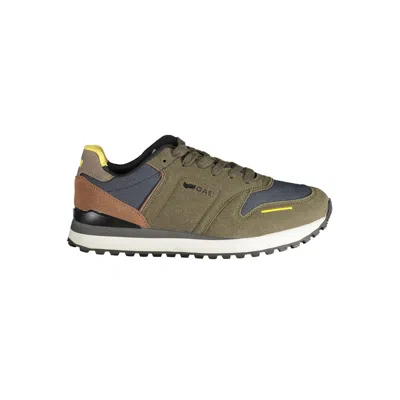 Gas Verde Polyurethane Men's Sneaker In Green