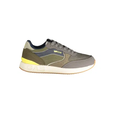 Gas Verde Polyurethane Men's Sneaker In Multi