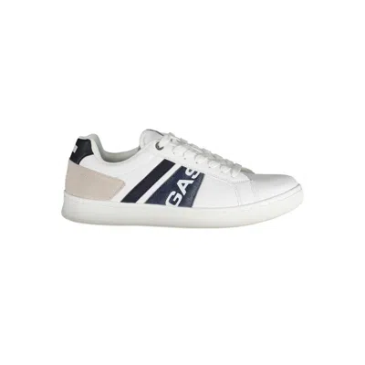 Gas White Artificial Leather Men's Sneaker