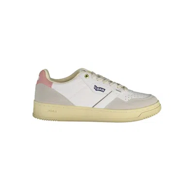 Gas White Artificial Leather Women's Sneaker