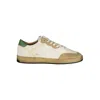 Gas White Polyester Athletic Sneakers In Multi