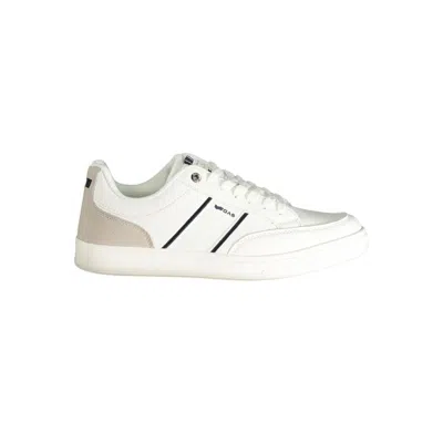 Gas White Polyester Men Sneaker
