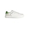 Gas White Polyester Men Sneaker In White
