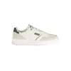 Gas White Polyester Men's Sneaker In White