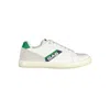 Gas White Polyester Men's Sneaker In White