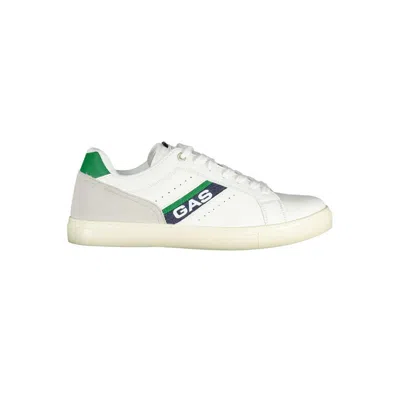 Gas White Polyester Men's Sneaker