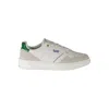 Gas White Polyester Sneaker In White