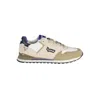 Gas White Polyester Men's Sneaker In White