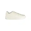 Gas White Polyester Sneaker In White