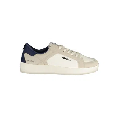 Gas White Polyester Sneaker