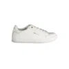 Gas White Polyester Women Sneaker