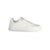 Gas White Polyester Women Sneaker